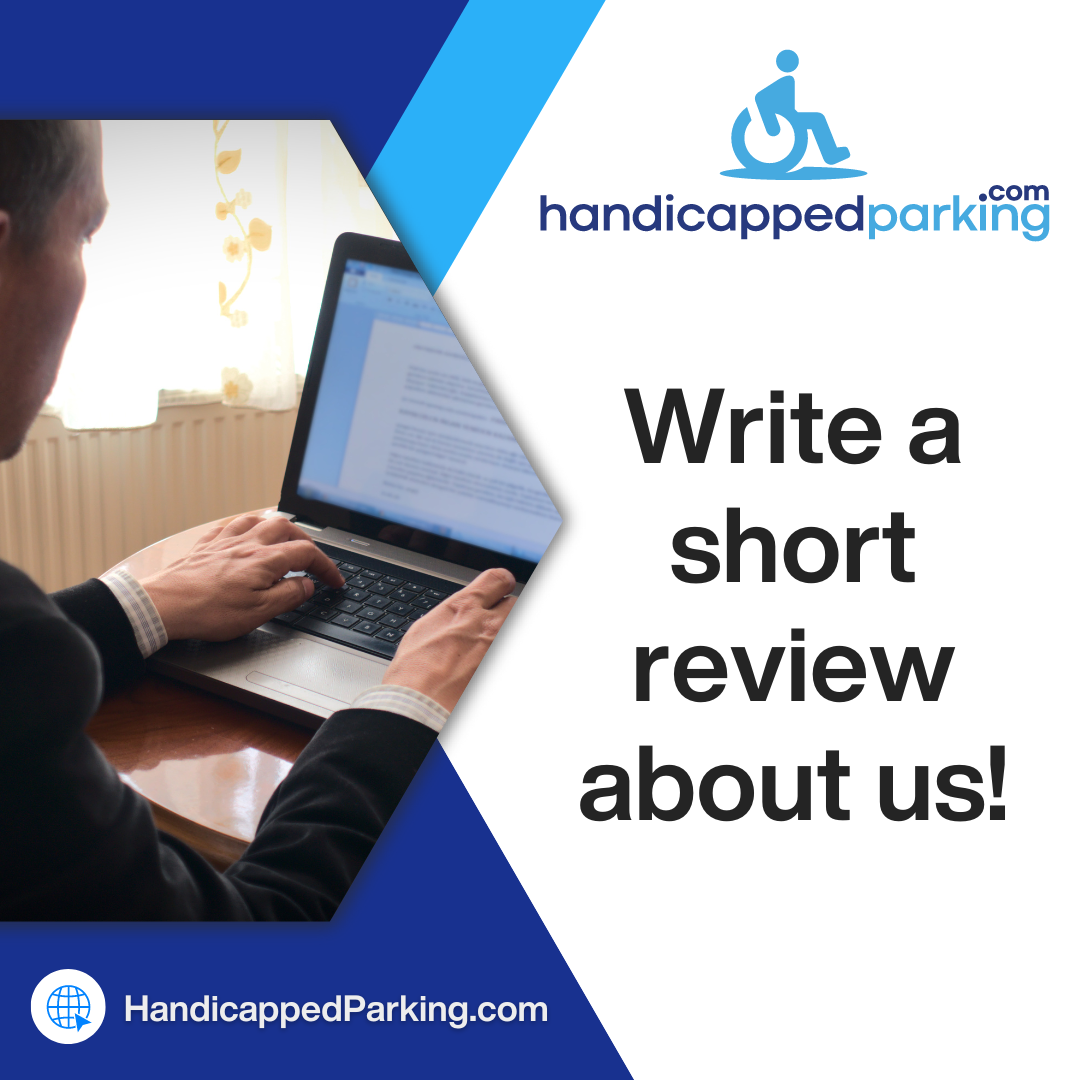 HandicappedParking.com - Write A Short Review About Us!