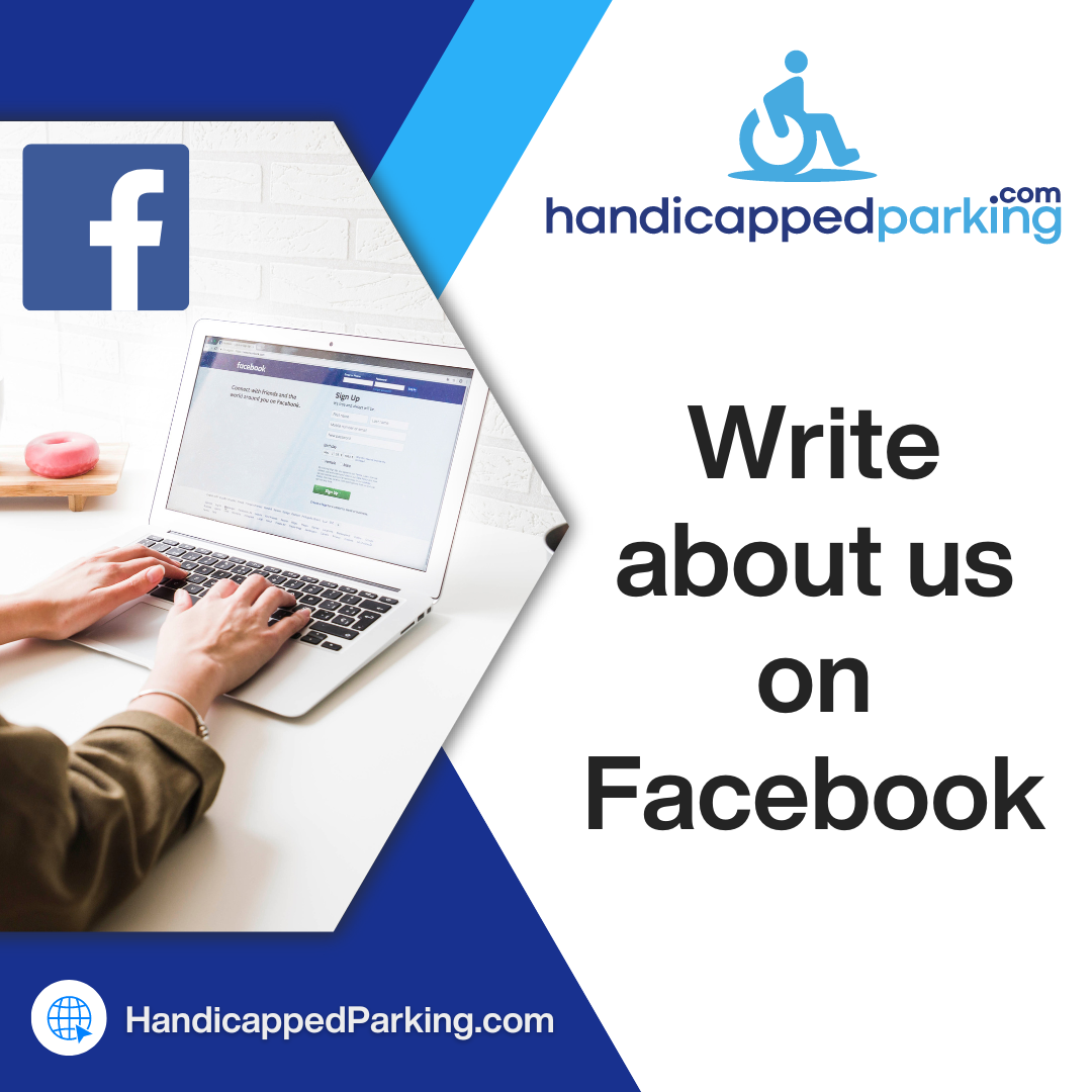 HandicappedParking.com - Write About Us On Facebook