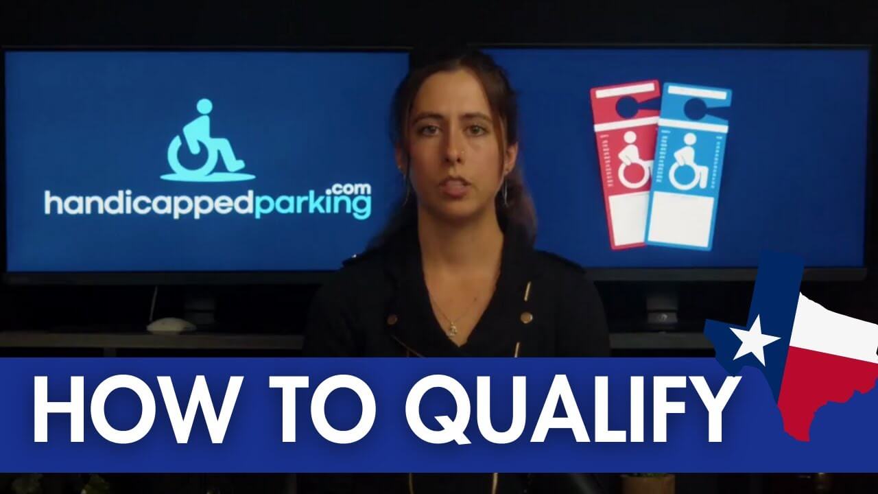 How To Qualify For A Texas Handicapped Placard