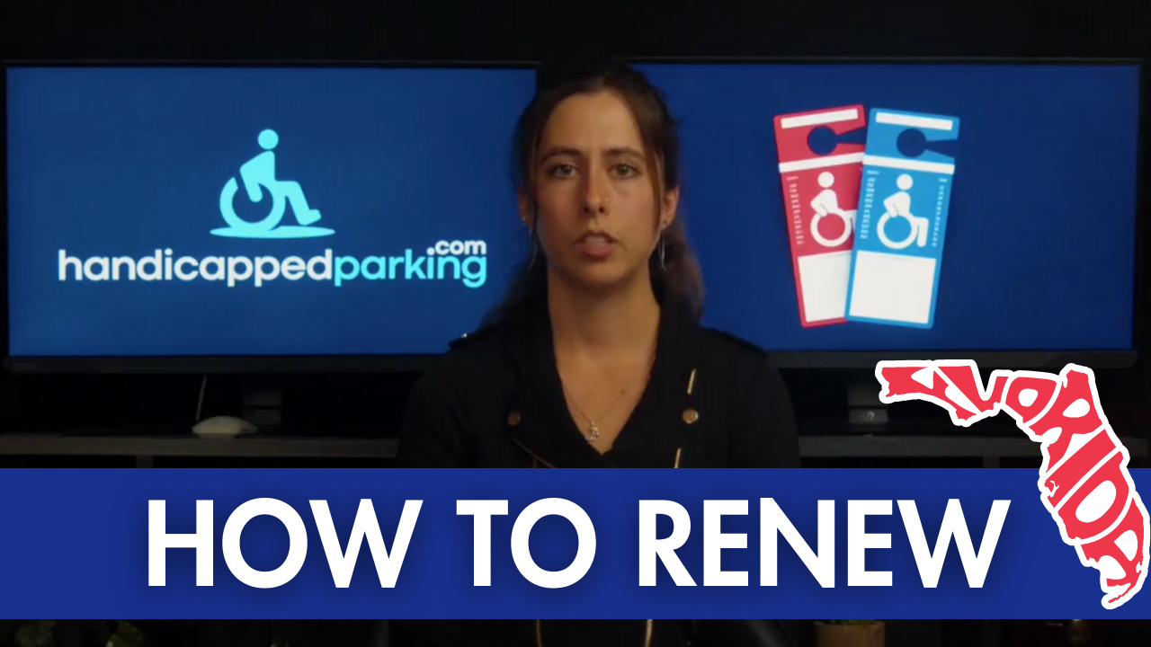 RENEW YOUR FLORIDA HANDICAPPED PLACARD